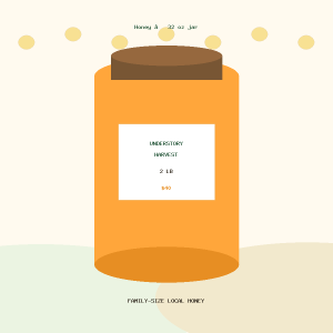 Honey — 32 oz jar